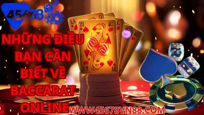 Những Điều Bạn Cần Biết Về Baccarat Online VN88 và 45678