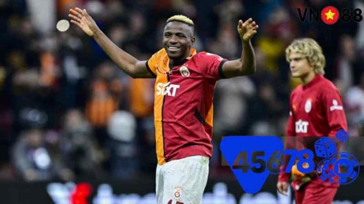 Osimhen đang trải qua quãng thời gian hạnh phúc tại Galatasaray